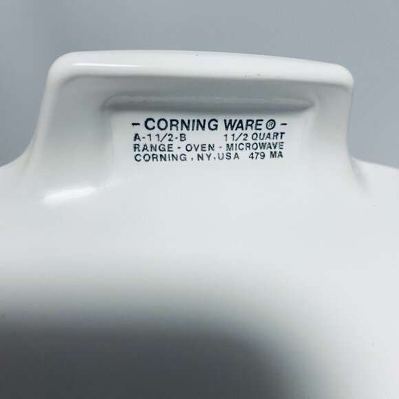 Wildflower Poppy Corning Ware Casserole 1 1/2 Quart - Picture 8 of 12